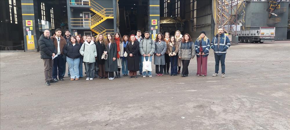 Biyorafineri Prosesleri Dersi Kapsamında ITC Katı Atık Bertaraf Tesisine Teknik Gezi Düzenlendi